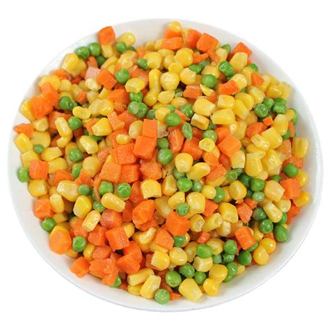 绿色青豆玉米300g冷冻蔬菜美式杂菜玉米粒速冻青豆粒胡萝卜玉米粒_虎窝淘