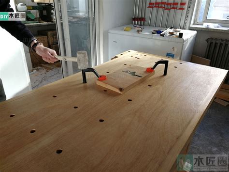 图解 | 手工制作实木餐桌的过程_桌腿