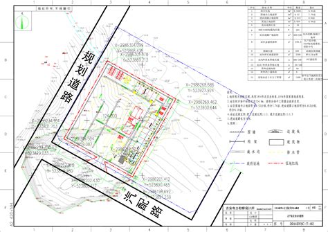 别墅综合布置竖向布置施工cad图纸_别墅建筑_土木在线