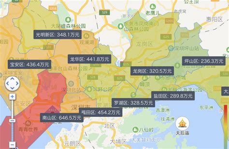 深圳最新房价地图公布！附各项目网签均价表_中金在线财经号