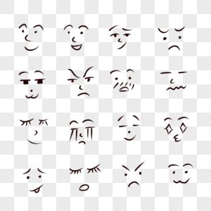 各个表情图案意思图片