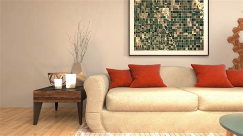 Premium Photo | Illustration of the living room interior