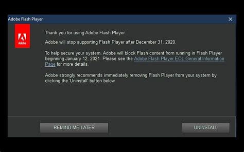 How To Disable/Prevent Flash Player Update Prompts [2023]