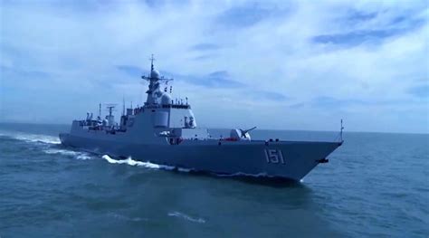 中华神盾海外扬威！中国海军太原舰抵日参加阅舰式——上海热线军事频道
