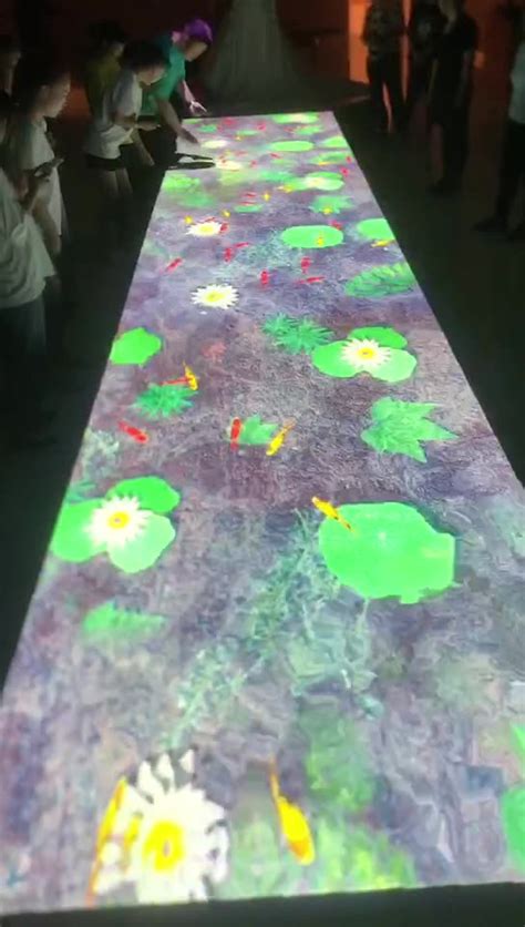 3D互动投影互动地面户外景区公园走廊儿童娱乐大型ar互动游戏设备-阿里巴巴