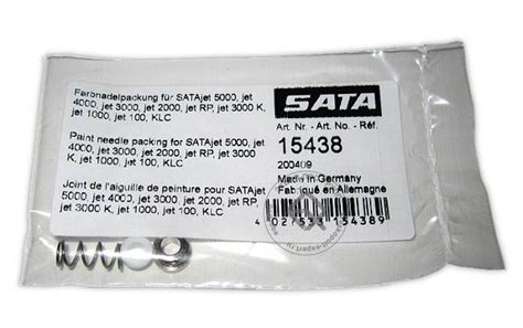 SATA Paint Needle Packing for SATAJet Series 15438