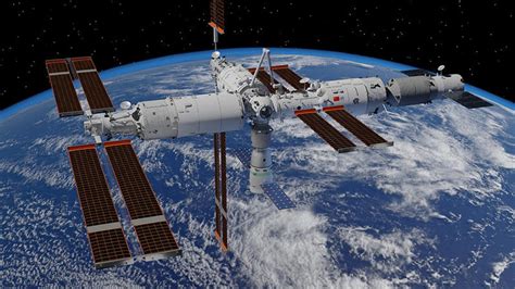 中国空间站 天宫 神舟 3d三维全息模型 Space Station|三维|场景|3dcat82_原创作品-站酷ZCOOL