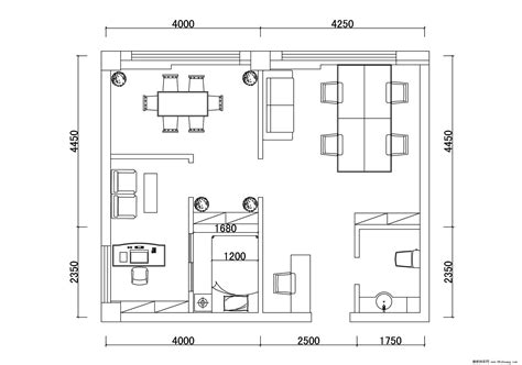 CAD办公楼办公室平面立面设计施工图 - 迅捷CAD图库