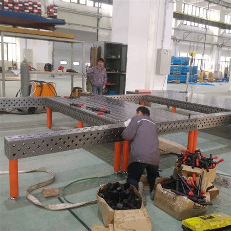 模块化三维柔性焊接工装平台_无锡精耐驰机械制造有限公司