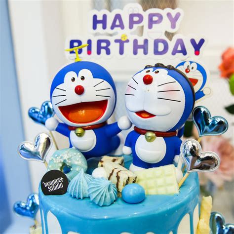 哆啦A梦蛋糕图片