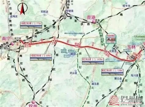 广西高速铁路地图,_大山谷图库