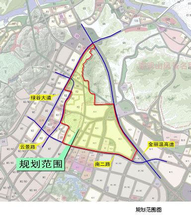 丽水南城规划2030,丽水富岭规划图,丽水南城2030年规划图_大山谷图库