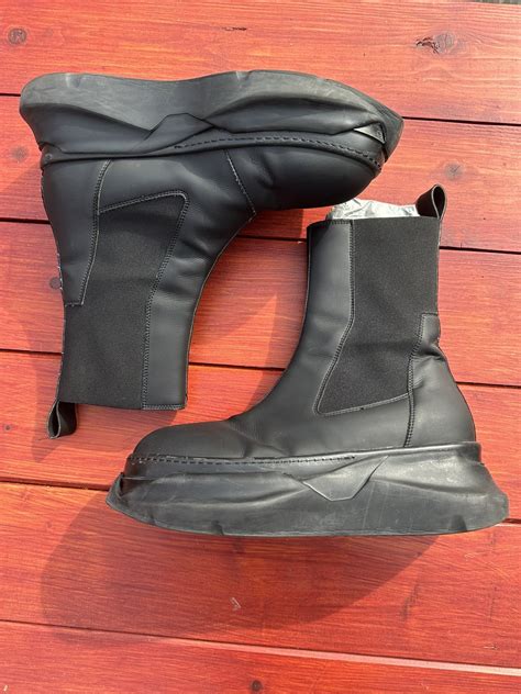 Rick Owens Rick Owens Drkshadow Abstract beetle boots *VERY RARE* | Grailed
