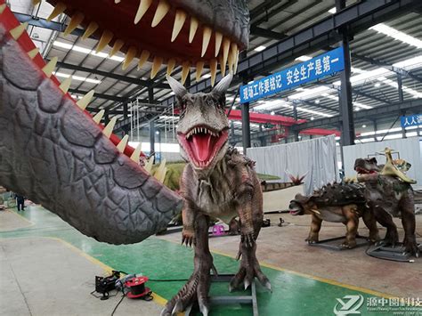 牛龙（仿真恐龙）_仿生恐龙_机械硅胶电动仿真恐龙雕塑模型厂家