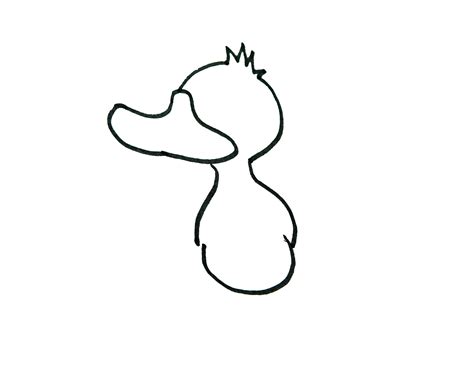 怎么画色彩小鸭子的画法图解 简笔画步骤 肉丁儿童网