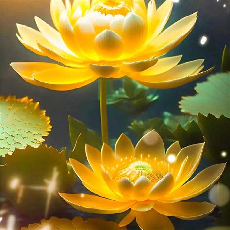 女生温柔头像莲花