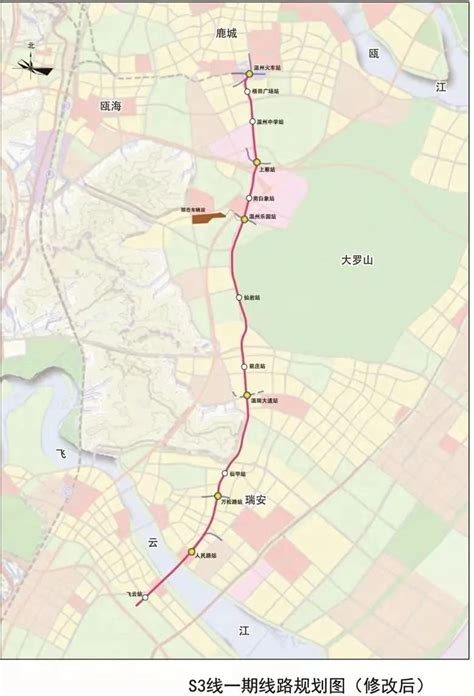 时速120 温州市域铁路S3线一期工程获批|铁路|温州市_新浪新闻