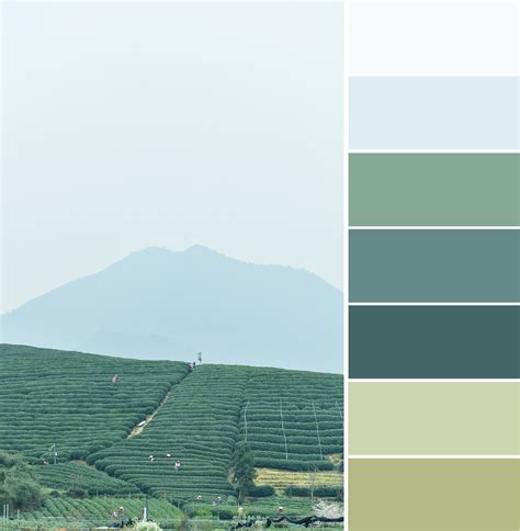 莫兰迪蓝色系图片