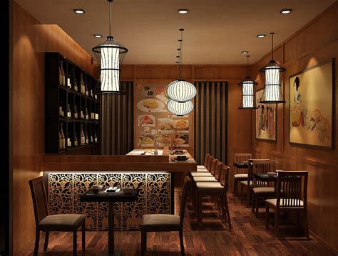成都专业韩国料理店|日式料理店设计_成都专业特色餐厅装修公司-设计案例-建E室内设计网