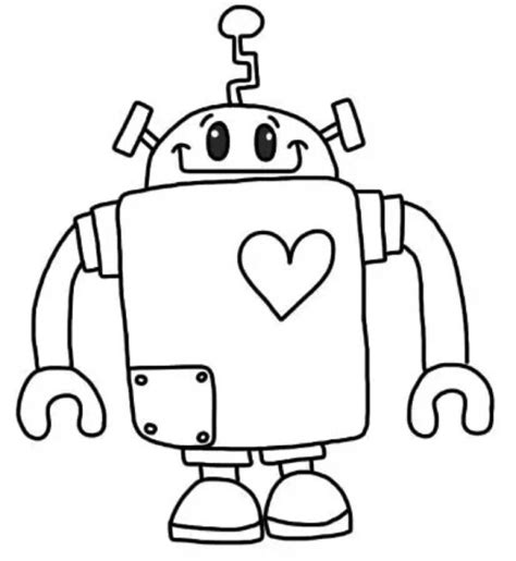 机器人怎么画 简单的机器人画法 可爱形象的机器人卡通画绘画教程[ 图片/10P ] - 才艺君