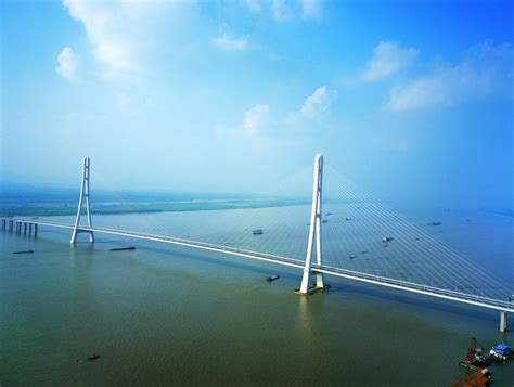 主跨1860米的燕矶长江大桥正在建设中 - 桥梁一线 - 桥头堡