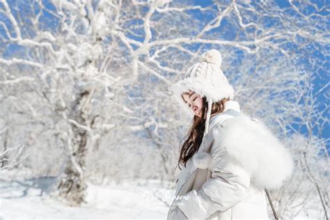 熊黛林哈尔滨看雪图片