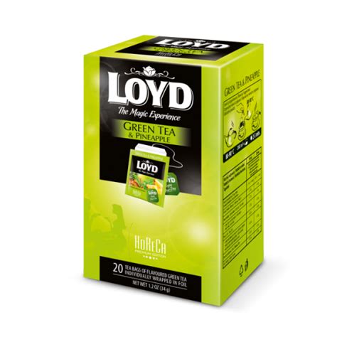 Loyd Green Tea & Pineapple 20 szt. - EL MO-3102483 | Guido Coffee ...
