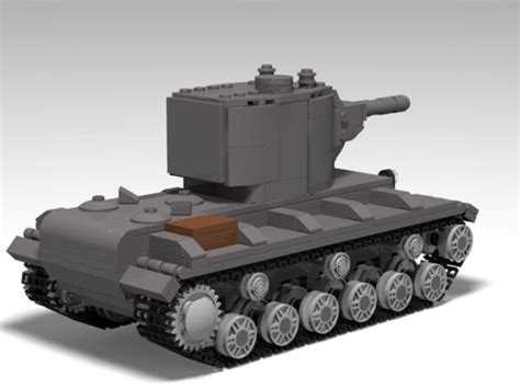 开箱试玩KV2坦克积木玩具，话说这KV2为啥这么像KV6坦克？