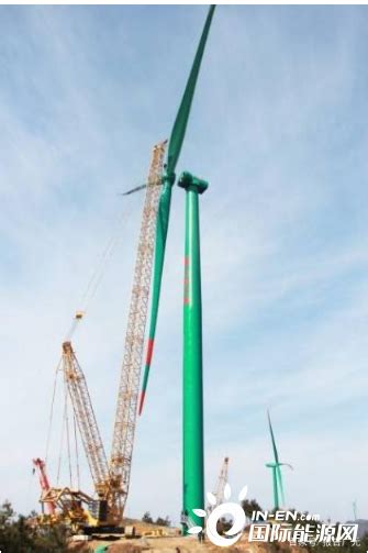 大唐四川广元罗圈岩风电项目首台风机顺利完成吊装-国际风力发电网