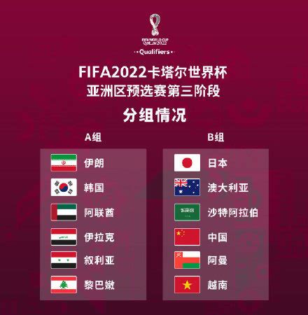 2021国足十二强赛抽签结果 附比赛直播入口_大河票务网