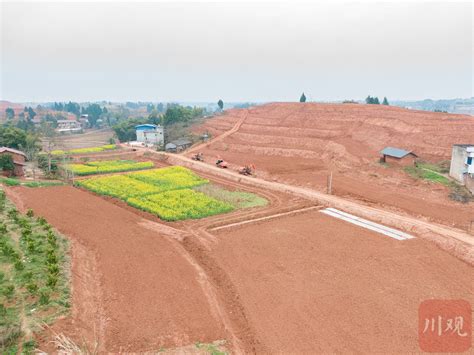 宜机化改造让土地升级 今年内江资中将再造良田8200亩_四川在线