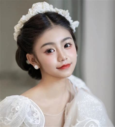 非主流发型新娘头像