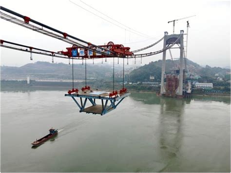 郭家沱长江大桥预计本月底合龙 今年内有望建成通车_重庆市人民政府网