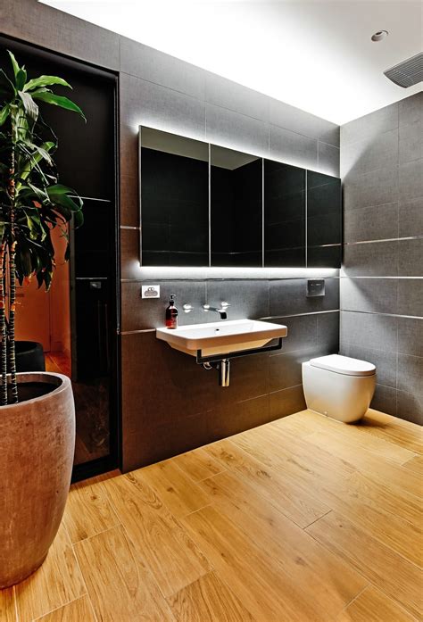 自然清新现代风格卫生间洗手台装修设计-房天下装修效果图