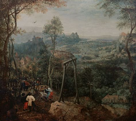 Die Elster auf dem Galgen, 1568 von Pieter Bruegel the Elder