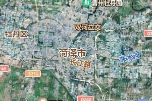 菏泽市地图 - 卫星地图、实景全图 - 八九网