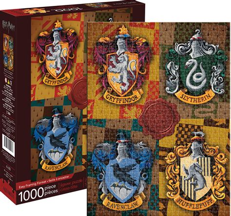 Harry Potter Crests Jigsaw Puzzle | PuzzleWarehouse.com