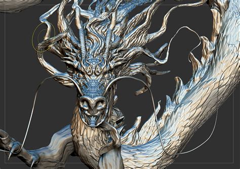 zbrush 中国龙|三维|动画/影视|你又何苦 - 原创作品 - 站酷 (ZCOOL)