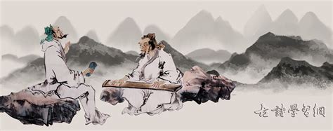 伯牙绝弦图片