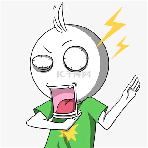 鬼脸简易表情图片