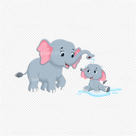 开心的卡通大象模板下载(图片编号:20140228113919)-卡通形象-矢量人物-矢量素材 - 聚图网 juimg.com