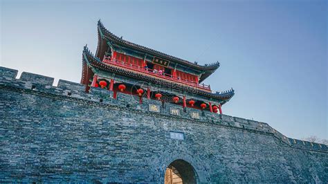 荆州古城墙高清图片下载-正版图片501205730-摄图网