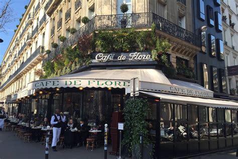 2021巴黎左岸的文化的象征——花神咖啡馆。价格其实蛮贵的。菜单的设计很老式_花神咖啡馆-评论-去哪儿攻略