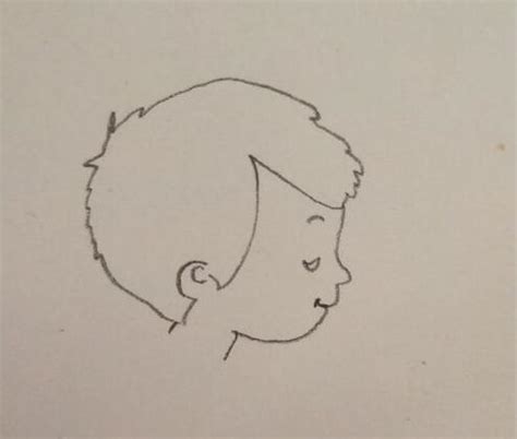 关于小男孩的简笔画,关于小男孩的的简笔画画法_人物简笔画