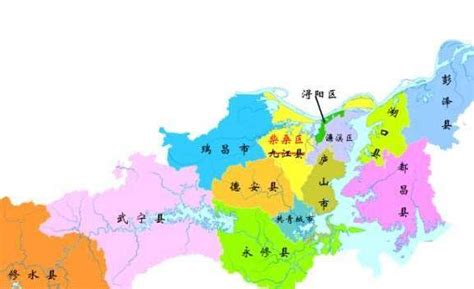 九江县地图 - 九江县卫星地图 - 九江县高清航拍地图