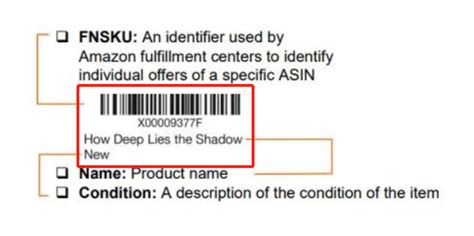 亚马逊FBA标签：制造商条形码、FNSKU码解读