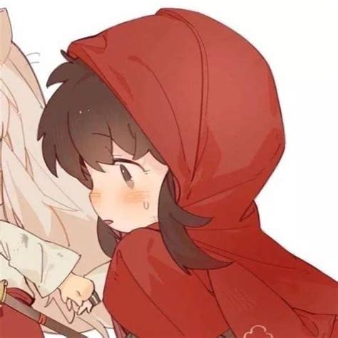 非主流情侣头像红色