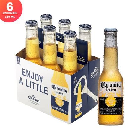 Cerveja Coronita Long Neck Pack 6 Unid 210ml Envio Imediato | MercadoLivre