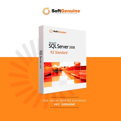SQL server 2008 R2 standard - Softgenuine