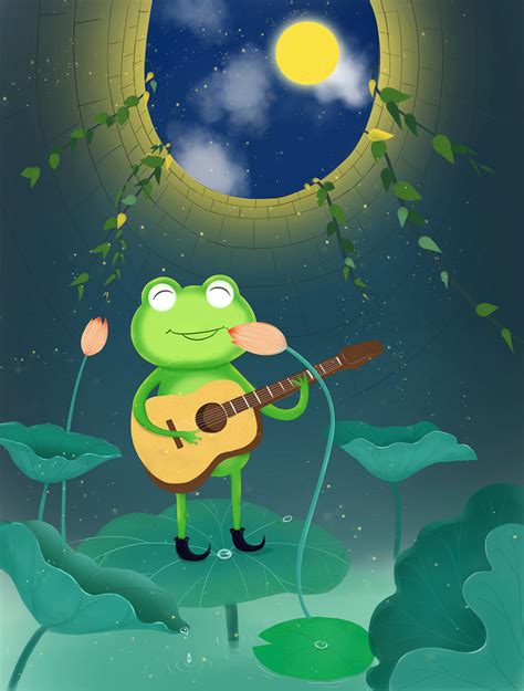 井底之蛙插画png图片免费下载-素材7yNjUagja-新图网